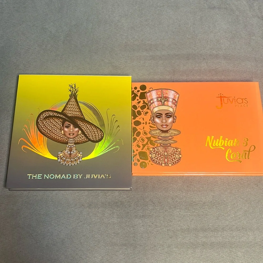 New Juvia’s place eyeshadow palettes. Nomad and Nubian 3 Coral. - Picture 1 of 7